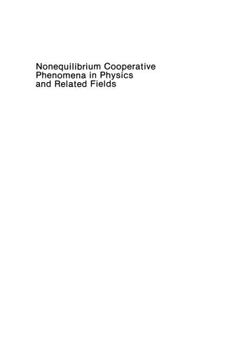 Nonequilibrium Cooperative Phenomena in Physics and Related Fields