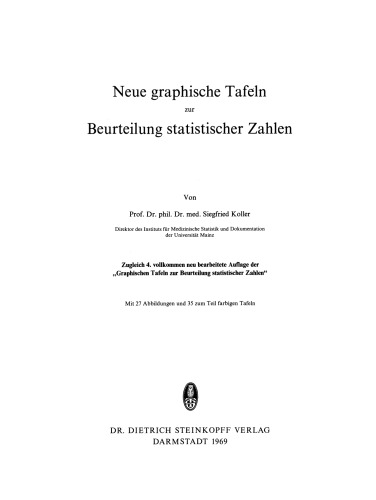 Neue graphische Tafeln zur Beurteilung statistischer Zahlen