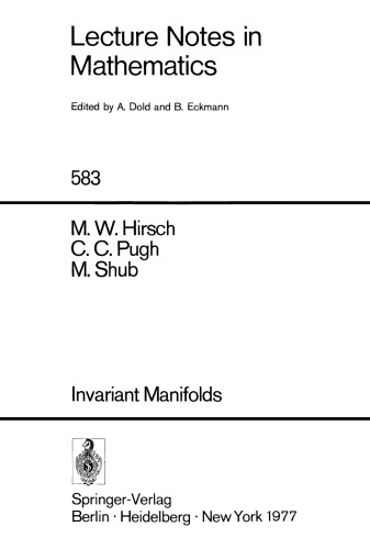 Invariant Manifolds