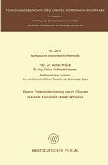 Ebene Potentialströmung um N Ellipsen in einem Kanal mit festen Wänden