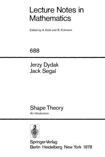 Shape Theory: An Introduction