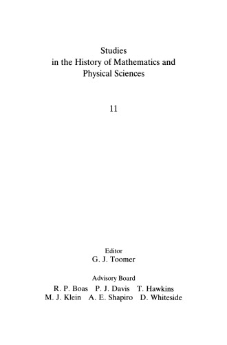 The Astronomy of Levi ben Gerson (1288–1344): A Critical Edition of Chapters 1–20 with Translation and Commentary