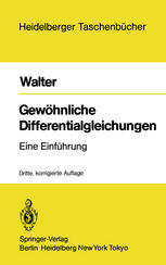 Gewöhnliche Differentialgleichungen: Eine Einführung