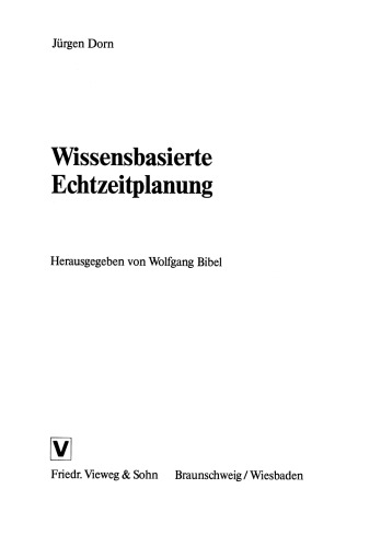 Wissensbasierte Echtzeitplanung