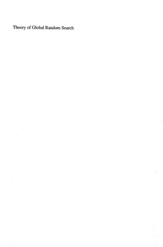 Theory of Global Random Search