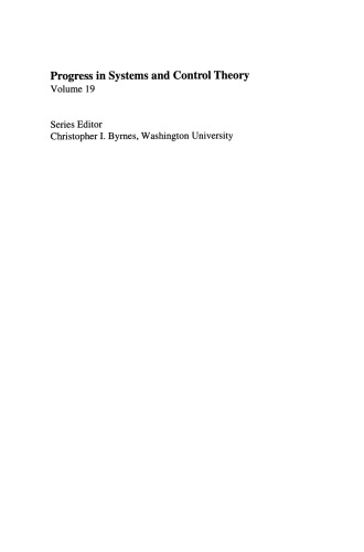 Optimal Design and Control: Proceedings of the Workshop on Optimal Design and Control Blacksburg, Virginia April 8–9, 1994