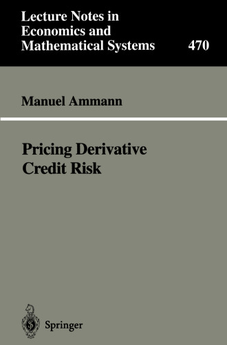 Pricing Derivative Credit Risk