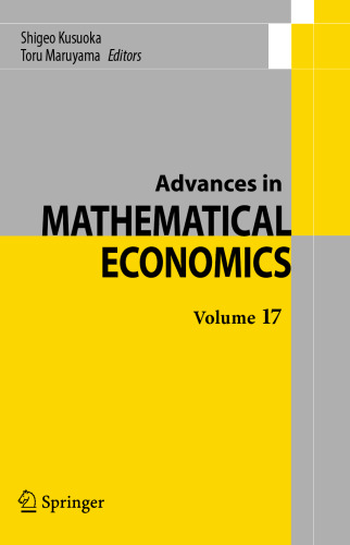 Advances in Mathematical Economics Volume 17