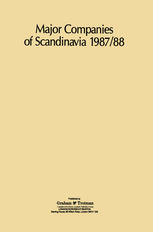 Major Companies of Scandinavia 1987/88