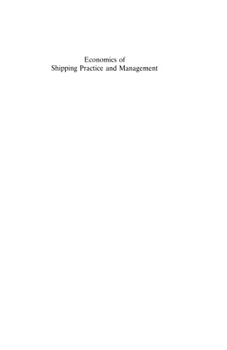 Economics of Shipping Practice and Management