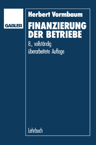 Finanzierung der Betriebe