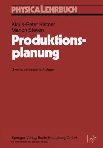 Produktionsplanung