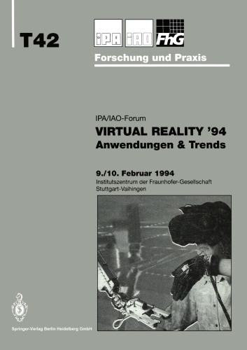 Virtual Reality ’94: Anwendungen & Trends