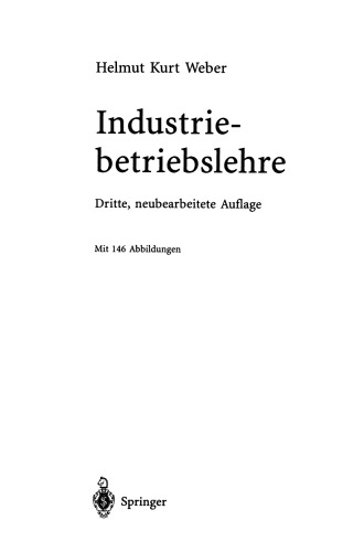 Industriebetriebslehre