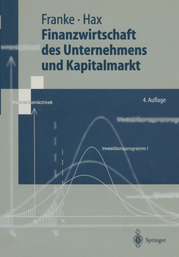 Finanzwirtschaft des Unternehmens und Kapitalmarkt