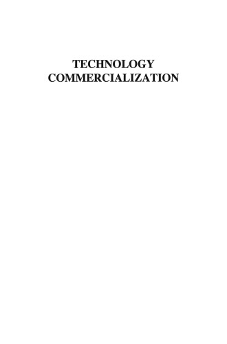 Technology Commercialization: DEA and Related Analytical Methods for Evaluating the Use and Implementation of Technical Innovation