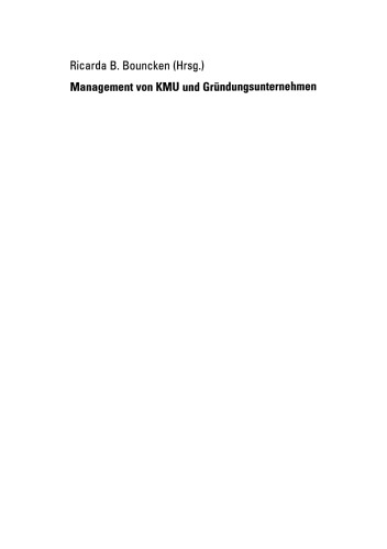 Management von KMU und Gründungsunternehmen: Festschrift für Egbert Kahle zum 60. Geburtstag