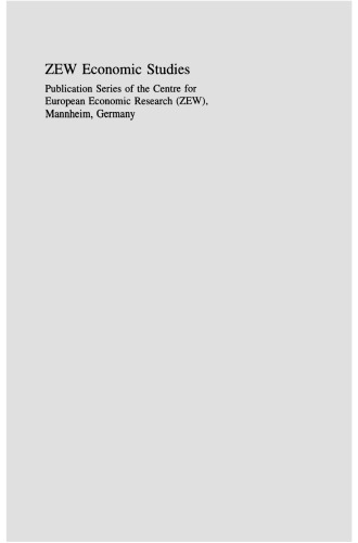 The Internationalisation of Young High-Tech Firms: An Empirical Analysis in Germany and the United Kingdom