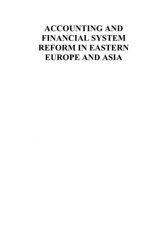 Accounting and Financial Systems Reform in Eastern Europe and Asia