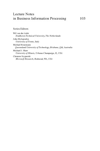 Exploring Services Science: Third International Conference, IESS 2012, Geneva, Switzerland, February 15-17, 2012. Proceedings