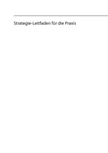 Strategie-Leitfaden für die Praxis