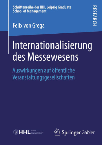 Internationalisierung des Messewesens: Auswirkungen auf öffentliche Veranstaltungsgesellschaften