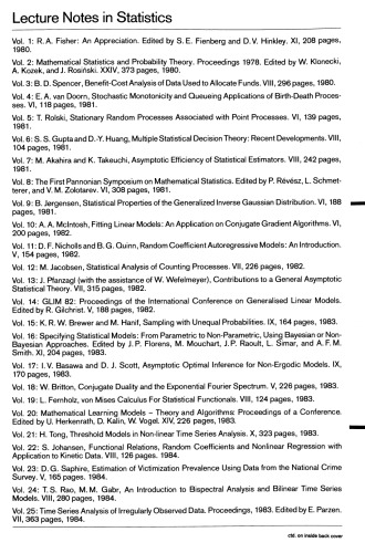 Parametric Statistical Models and Likelihood