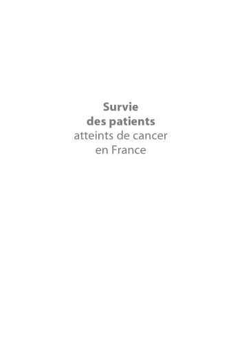 Survie des patients atteints de cancer en France