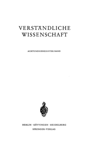 Die Unterwelt des Tierreiches: Kleine Biologie der Bodentiere