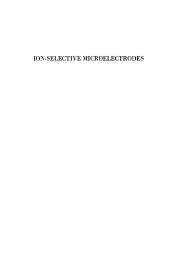 Ion-Selective Microelectrodes