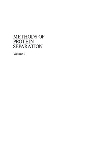 Methods of Protein Separation