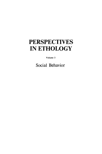 Social Behavior