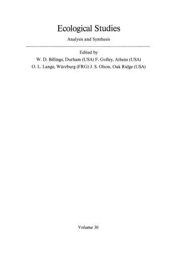 Crassulacean Acid Metabolism: Analysis of an Ecological Adaptation