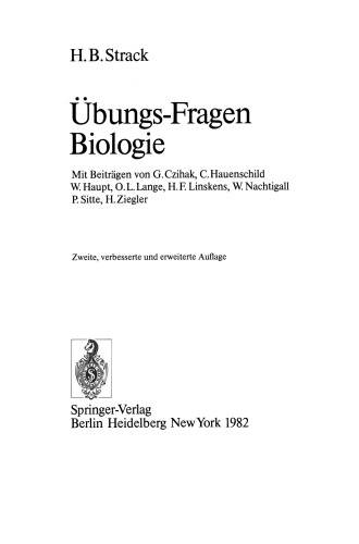 Übungs-Fragen Biologie