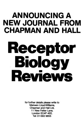 Monoclonal Antibodies to Receptors: Probes for Receptor Structure and Function