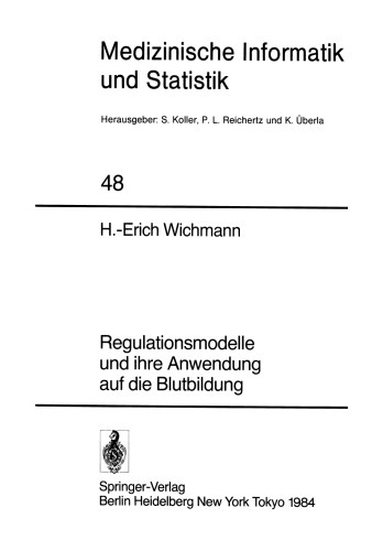 Regulationsmodelle und ihre Anwendung auf die Blutbildung