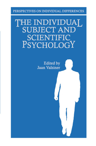 The Individual Subject and Scientific Psychology