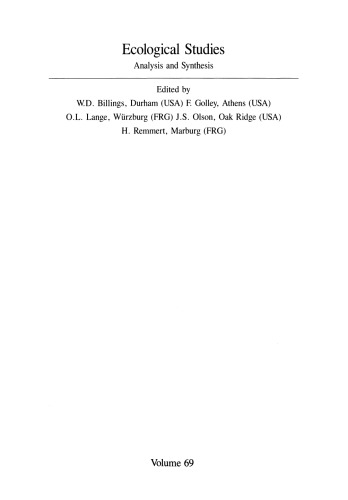 Vertebrates in Complex Tropical Systems