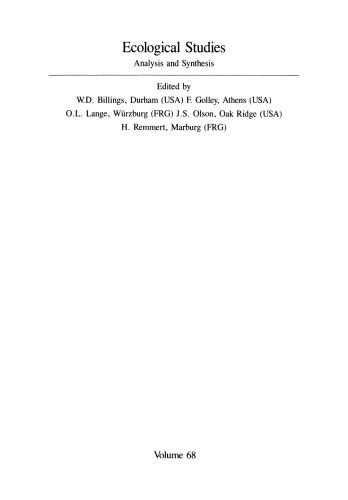 Stable Isotopes in Ecological Research