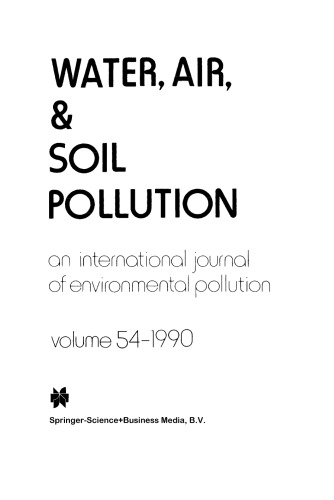 Management of Nutrition in Forests under Stress: Proceedings of the International Symposium, sponsored by the International Union of Forest Research Organization (IUFRO, Division I) and hosted by the Institute of Soil Science and Forest Nutrition at the Albert-Ludwigs-University in Freiburg, Germany, held on September 18–21, 1989 at Freiburg, Germany