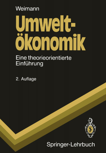 Umweltokonomik: Eine theorieorientierte Einfuhrung