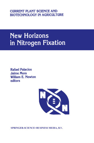 New Horizons in Nitrogen Fixation: Proceedings of the 9th International Congress on Nitrogen Fixation, Cancun, Mexico, December 6–12, 1992