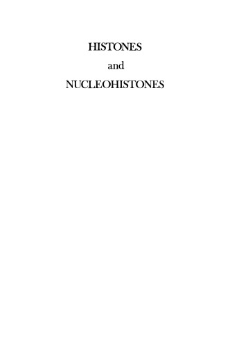 Histones and Nucleohistones