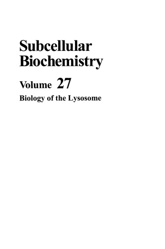 Biology of the Lysosome