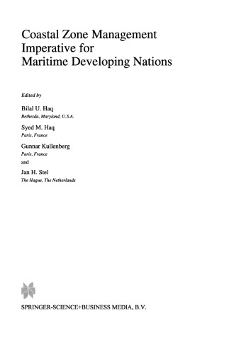 Coastal Zone Management Imperative for Maritime Developing Nations