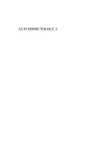 Glycoimmunology 2