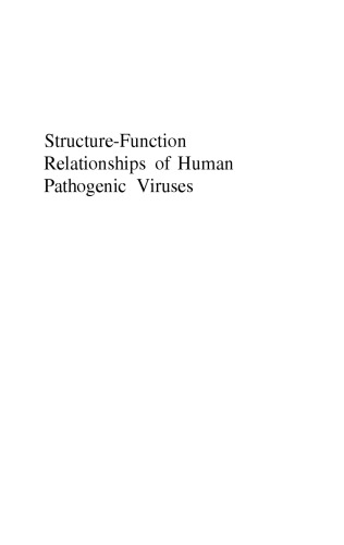 Structure-Function Relationships of Human Pathogenic Viruses