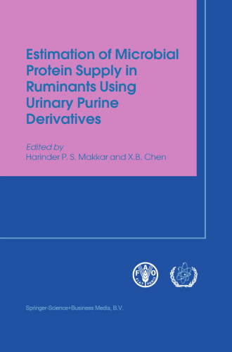 Estimation of Microbial Protein Supply in Ruminants Using Urinary Purine Derivatives