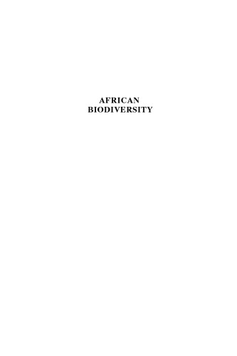 African Biodiversity: Molecules, Organisms, Ecosystems