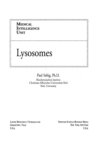 Lysosomes